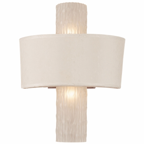 B7012PC Troy Mojito Sconce Polished Chrome 2 Light ADA Wall Sconce