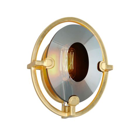 B7081-GL Troy Lighting Prism 1Lt Wall Sconce with Gold Leaf Finish