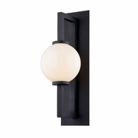 B7323-TBK Troy Lighting Darwin 1Lt Wall Sconce with Texture Black Finish
