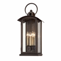 B7443-VBZ Troy Lighting Chaplin 4Lt Exterior Wall Sconce with Vintage Bronze Finish