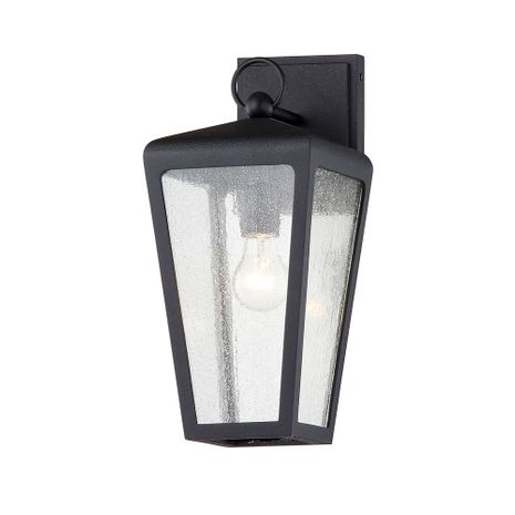 B7601-TRN Troy Lighting Mariden 1Lt Exterior Wall Sconce with Textured Iron Finish