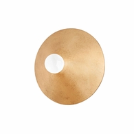 B7841-VGL Troy Lighting Summit 1Lt Wall Sconce with Vintage Gold Leaf Finish