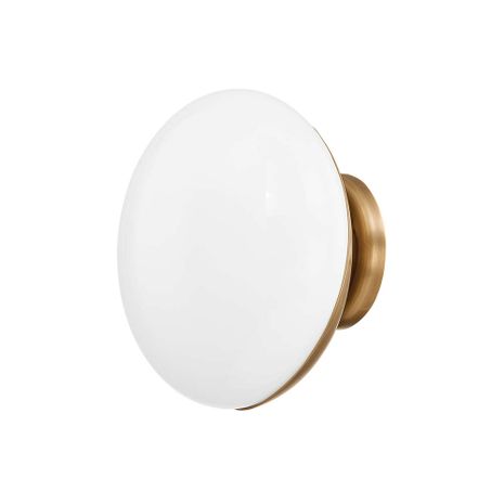B8110-PBR Troy Lighting Ojai 1Lt Wall Sconce with Patina Brass Finish