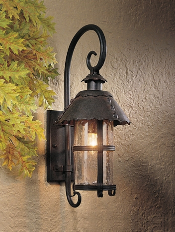 B8322-D Troy Lighting Camelot Dark Sky Outdoor Wall Sconce