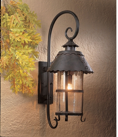 B8325-D Troy Lighting Camelot Dark Sky Outdoor Wall Sconce