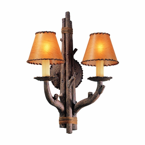 B8802 Troy Lighting Cheyenne Two-Light Wall Sconce