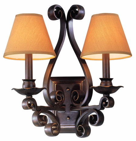 B8842HB Troy Lighting Ventana Interior 2light Wall Sconce
