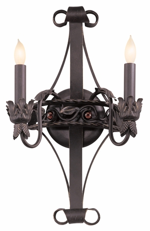 B8902 Troy Lighting Madera Two-Light Wall Sconce