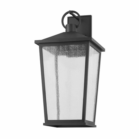 B8906-TBK Troy Lighting Soren 1Lt Exterior Wall Sconce with Textured Black Finish