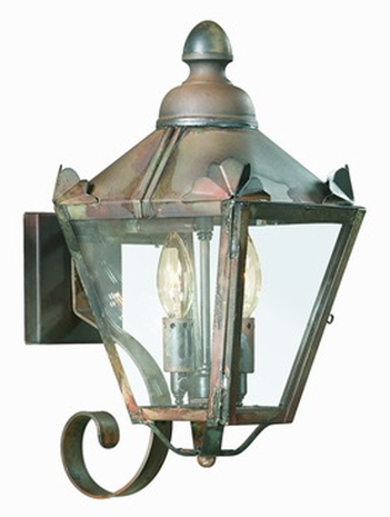 B8940 Troy Lighting Preston Two Light Outdoor Wall Sconce