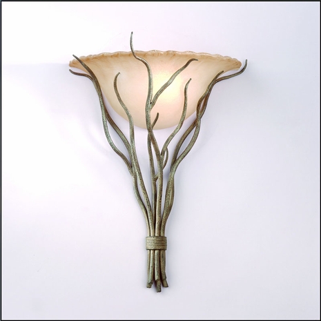 B9385SY Troy Lighting Sycamore Interior 1light Wall Sconce