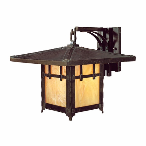 B9404-D Troy Lighting Oak Knoll One-Light Incandescent Dark Sky Outdoor Wall Sconce
