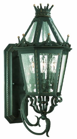 B9452 Troy Lighting Medici Three-Light Outdoor Wall Sconce
