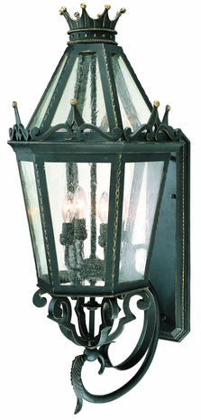 B9454 Troy Lighting Medici Four-Light Outdoor Wall Sconce