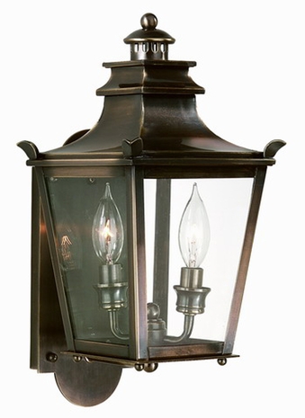 B9490 Troy Lighting Dorchester Two-Light Outdoor Wall Sonce