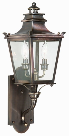 B9491 Troy Lighting Dorchester Two-Light Outdoor Wall Sconce