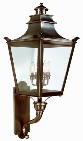 B9495 Troy Lighting Dorchester Four-Light Outdoor Wall Sconce