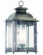 B9710HN Troy Lighting Covent Garden 1 Light Wall Lantern in Historic Nickel Finish