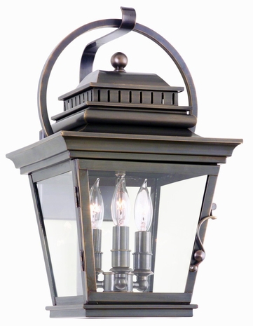 B9721 Troy Lighting Westport Three-Light Outdoor Wall Sconce
