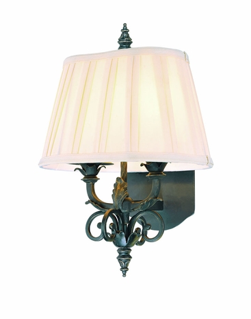 B9762FBK Troy Lighting Portofino Interior 2light Wall Sconce