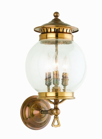 B9922 Troy Lighting Franklin Three-Light Outdoor Wall Sconce