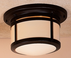 BCM-12 Arroyo Craftsman 12" Berkeley Flush Ceiling Mount Light
