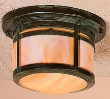 BCM-8 Arroyo Craftsman 8" Berkeley Flush Ceiling Mount Light