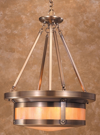 BCMH-20 Arroyo Craftsman 20" Berkeley Open Top Pendant