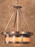 BCMH-20 Arroyo Craftsman 20" Berkeley Open Top Pendant Light
