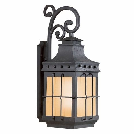 BF8974NB Troy Exterior Dover ES Natural Bronze Large 1 Light Fluorescent Energy Star (with photocell) Wall Lantern