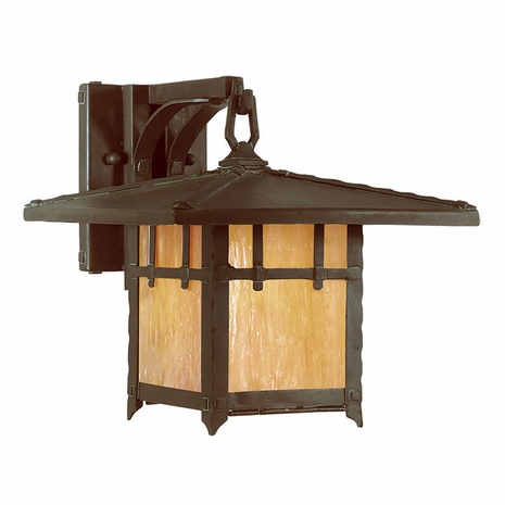 BF9403-D Troy Lighting Oak Knoll Fluorescent Dark Sky Outdoor Wall Sconce