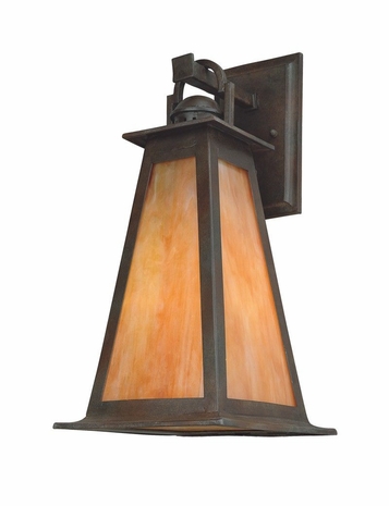 BF9883SBZ Troy Lighting Lucerne 1 Light Wall Lantern Fluor in Statuary Bronze Finish