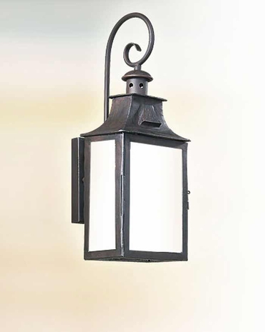 BFCD9001OBZ-D Troy Lighting Newton Lant 1 Light Wall Lantern F in Old Bronze Finish