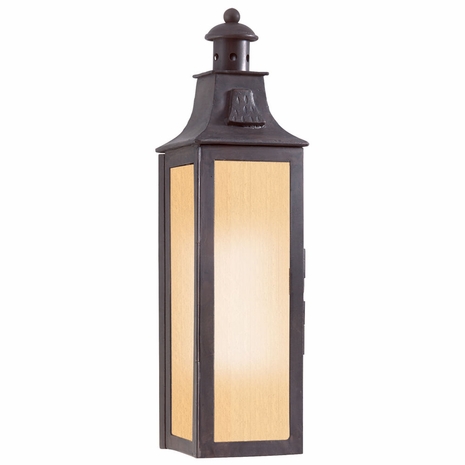 BFCD9007OBZ Troy Lighting Newton 1 Light Wall Pocket Lantern in Old Bronze Finish