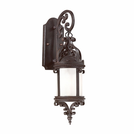 BFCD9121-D Troy Lighting Pamplona Fluorescent Dark Sky Outdoor Wall Sconce