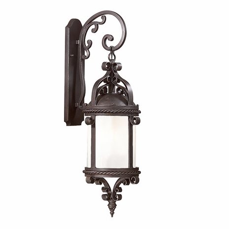 BFCD9122-D Troy Lighting Pamplona Fluorescent Dark Sky Outdoor Wall Sconce