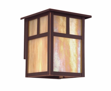 BFIH5866OB Troy Lighting Monterey 1 Light Wall Lantern Fluo in Oil Rubbed Bronze Finish