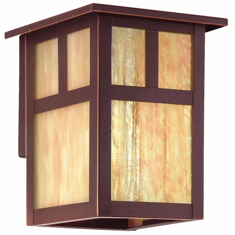 BFIH5880OB Troy Lighting Monterey 1 Light Wall Lantern Fluo in Oil Rubbed Bronze Finish