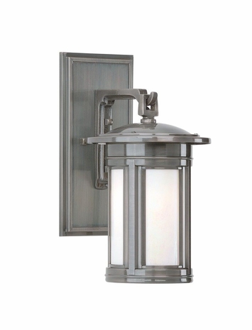 BFIW6910AN Troy Lighting Highland Park 1 Light Wall Lantern in Antique Nickel Finish