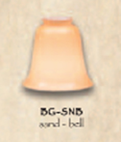 BG-SNB Sand Art Glass Shade - Bell Shaped