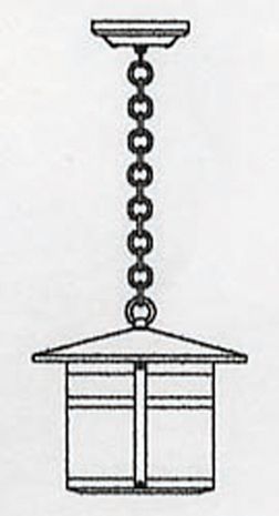 BH-11 Arroyo Craftsman 11" Berkeley Pendant