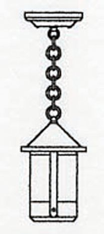 BH-6 Arroyo Craftsman 6" Berkeley Pendant