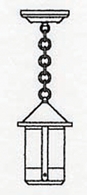 BH-6 Arroyo Craftsman 6" Berkeley Pendant Light