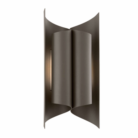 BL3383BZ Troy Exterior Kinetic ES Bronze Medium 16 Light ADA - Title 24 (with photocell) LED Wall Lantern