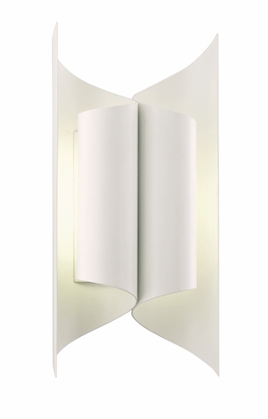 BL3383WT-C Troy Exterior Kinetic ES White Coastal Medium 16 Light ADA - Title 24 (with photocell) LED Wall Lantern