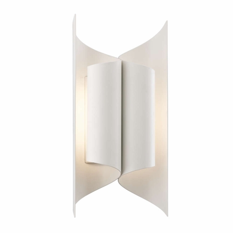 BL3383WT Troy Exterior Kinetic ES White Medium 16 Light ADA - Title 24 (with photocell) LED Wall Lantern