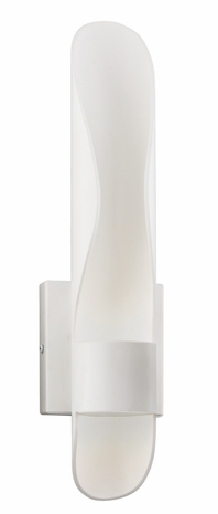 BL3401WT-T Troy Exterior Ethos ES White Small 8 Light ADA - Title 24 (with photocell) LED Wall Lantern