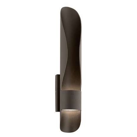 BL3402BZ Troy Solid Aluminum Exterior Ethos 16Led Wall Sconce Led Medium with Bronze Finish