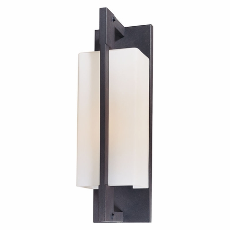 BL4016FI Troy Hand-Worked Iron Exterior Blade 1Lt Wall Bracket Led Medium with Forged Iron Finish