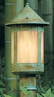 BP-6 Arroyo Craftsman 6" Berkeley Outdoor Post Mount Light